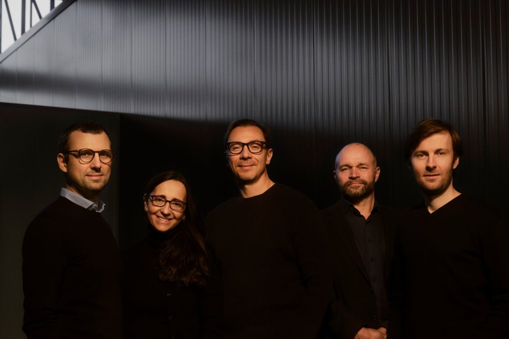 ARSENALE Founders – Matteo Zanotto, Gordana Djordjevic, Massimo Portincaso, Niels Agerbaek, Arnaud Legris (Credits: Arsenale Bioyards)