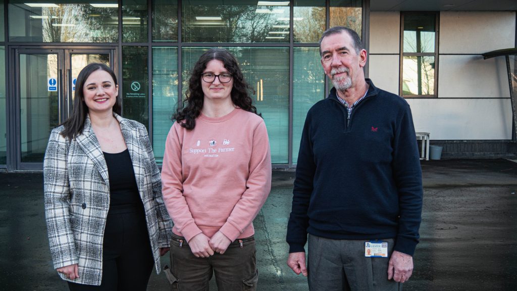 Sian Farrell (StimOxyGen), Tierna Gillan (R&D Scientist), and Prof Tony McHale (CSO and co-founder)